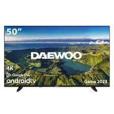Daewoo 50inch QLED Frameless 4K UHD Android Smart TV 50DM72UAQP TVs 