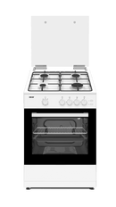 Oscar Gas Cooker 50x50cms White F4402NGRW Cookers