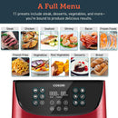 Cosori 5.5Ltr Premium Air Fryer CP158 Red - Air Fryers - GardeniaHomecentre
