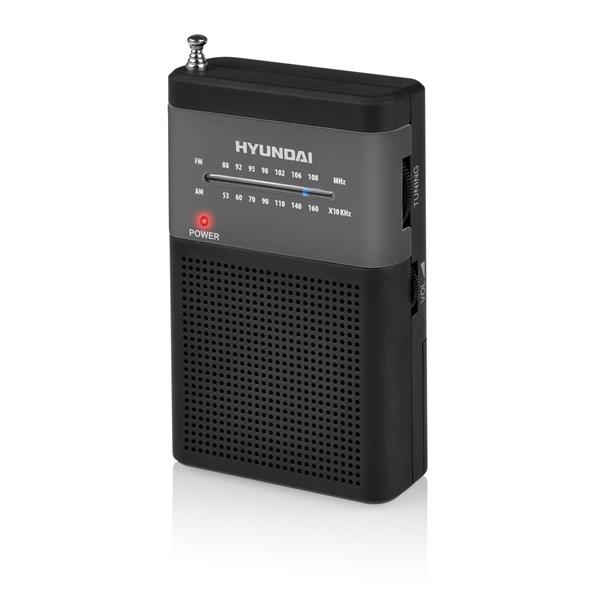 Hyundai Portable Radio with FM/AM Tuner and Headphone output PPR310BS - Portables - GardeniaHomecentre