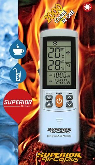 Superior Airco Plus  Universal Remote for Air Conditioners - Air Treatment Accessories - GardeniaHomecentre