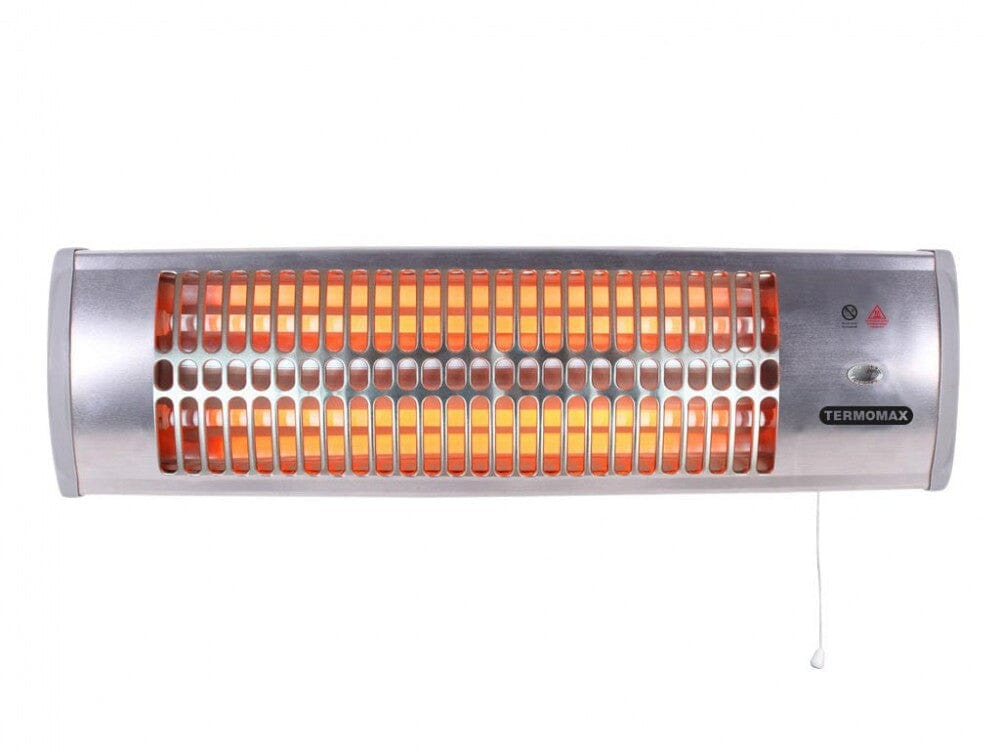 Termomax Wall Mounted Electric Heater Stove Quartz 1200w TR12Q