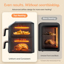 Cosori Turbo Tower Compact DC 8.6Ltr Air Fryer Silver CAF-DC861-CEUR - Air Fryers- RIBI Malta 