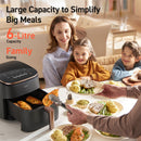 Cosori TurboBlaze Air Fryer Chef Edition 6.0-Litre Air Fryer CAF-DC602 [Ceramic version] - Air Fryers- RIBI Malta 