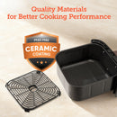 Cosori TurboBlaze Air Fryer Chef Edition 6.0-Litre Air Fryer CAF-DC602 [Ceramic version] - Air Fryers- RIBI Malta 