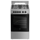 Beko Gas Cooker wih grill  50x60cm  FSGT52110DXON