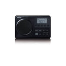 Lenco Compact portable  Fm radio with Lcd didplay- black MPR-035