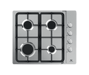 Master Kitchen 4  Gas Hob Silver  MKHg641LEXS