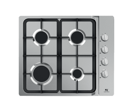 Master Kitchen 4  Gas Hob Silver  MKHg641LEXS