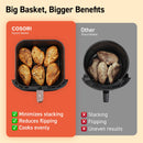 Cosori TurboBlaze Air Fryer Chef Edition 6.0-Litre Air Fryer CAF-DC602 [Ceramic version] - Air Fryers- RIBI Malta 