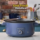 Russell Hobbs Slow Cooke Vintage Navy  7L  28780