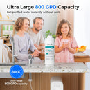 WD-G3P800-RO filter for WaterDrop G3P800 Tankless Reverse Osmosis System - Reverse Osmosis Filters- RIBI Malta 