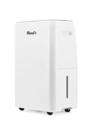 White dehumidifier with 'Wood's' branding on a white background
