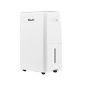 White dehumidifier with 'Wood's' branding on a white background
