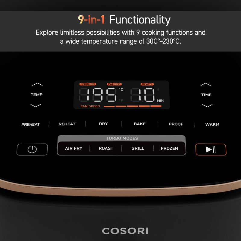 Cosori 6qt Turbo Blaze AirFryer First Look & Cook #cosoriturboblazeair