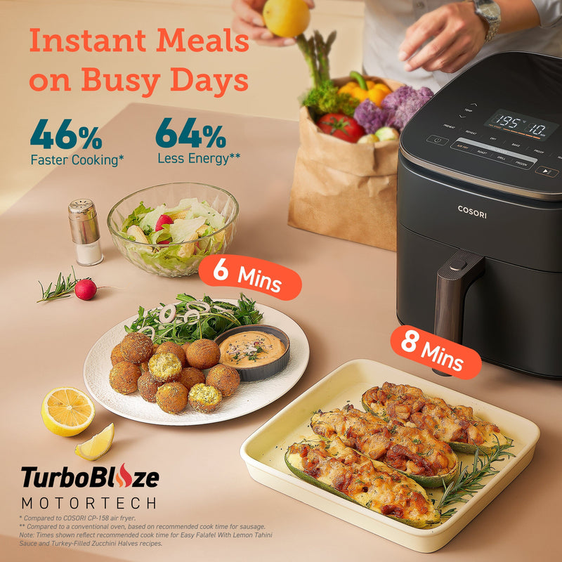 Cosori TurboBlaze Air Fryer Chef Edition 6.0-Litre Air Fryer CAF-DC601 Air Fryers 