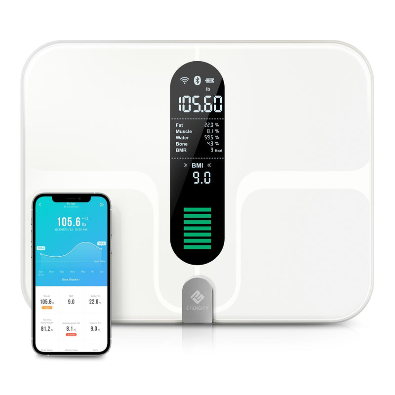 Etekcity ESF00+ Smart Body Weight and Fitness Scale Small Appliances 