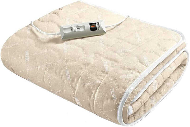 Imetec Electric Blanket Single Bed Size 150x80cms (59"x 31") R1401 Electric Blankets 