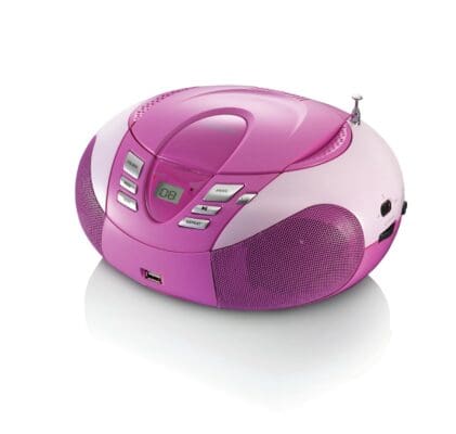 LENCO Usb/Cd Portable Rdaio  SCD37 pink