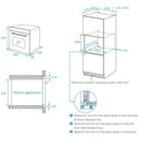 Master Kitchen Built in oven MK082/12MBK Ovens 
