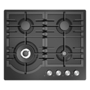 Midea Gas Hob 4 Burners Cast Iron MG60096TGB Hobs 
