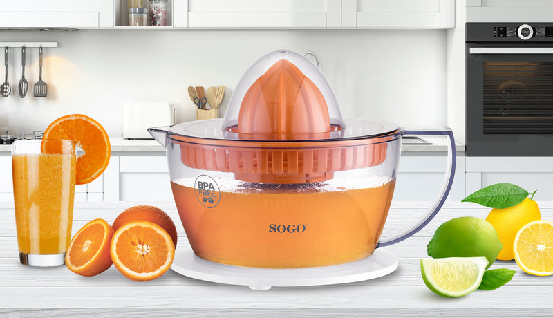 Sogo  Citrus Juicer  White/Orange 40W SS 5223