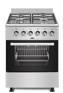 Xper Gas Cooker with splash guard  DUAL 60CM X60CM F6TS40E6X