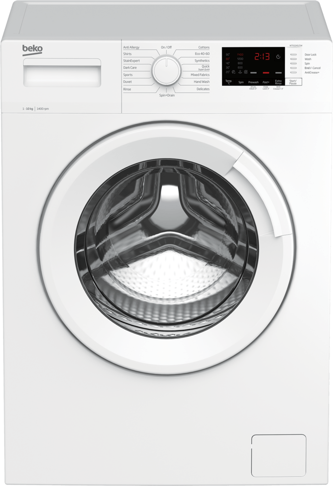 Beko 10kgs Inverter  A+++  WTK 104121W - Automatic Washing Machines - GardeniaHomecentre
