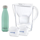 Brita Marella Water Filter Black 2.4L + 2 Filter inside + 500ml s/s Flask Small Appliances 