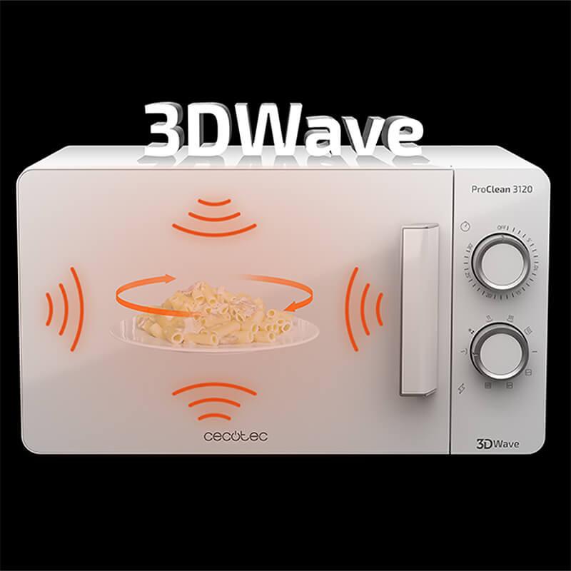Cecotec Proclean Microwave with grill 3120 Microwave Ovens 