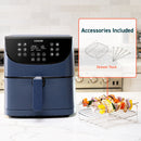 Cosori 5.5Ltr Premium Air Fryer CP158 Blue Air Fryers 