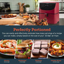 Cosori 5.5Ltr Premium Air Fryer CP158 Red - Air Fryers - GardeniaHomecentre