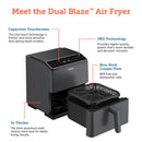 Cosori 6.4Ltr Dual Blaze Smart Air Fryer CAF-P583S Air Fryers 