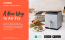 Cosori 6.4Ltr Dual Blaze Smart Air Fryer Light Grey CAF-P583S Air Fryers 