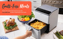 Cosori 6.4Ltr Dual Blaze Smart Air Fryer Light Grey CAF-P583S Air Fryers 