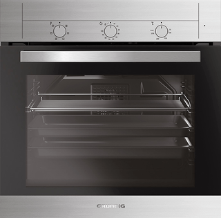 Grundig 6 Cooking Functions Electric Oven GEBE12000X Ovens 