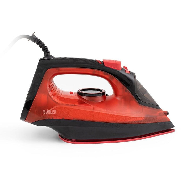 Muhler Steam Iron 2500W SI-2500C Red. Small Appliances 