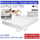 Royalty Mattresses Pocket Springs + Memory Foam Line - Mattresses - GardeniaHomecentre