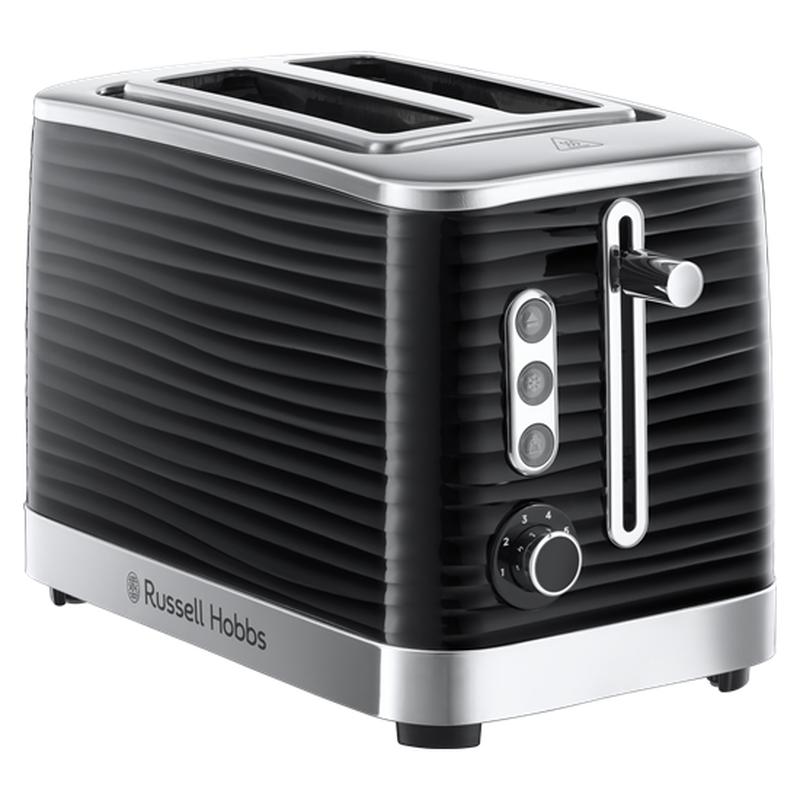 Russell Hobbs Inspire Pop Up 2 Slice Toaster Black 24371 Small Appliances 