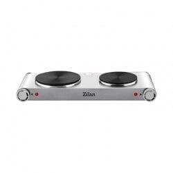 Zilan Double Hotplate ZLN 0542 Silver Cookers 